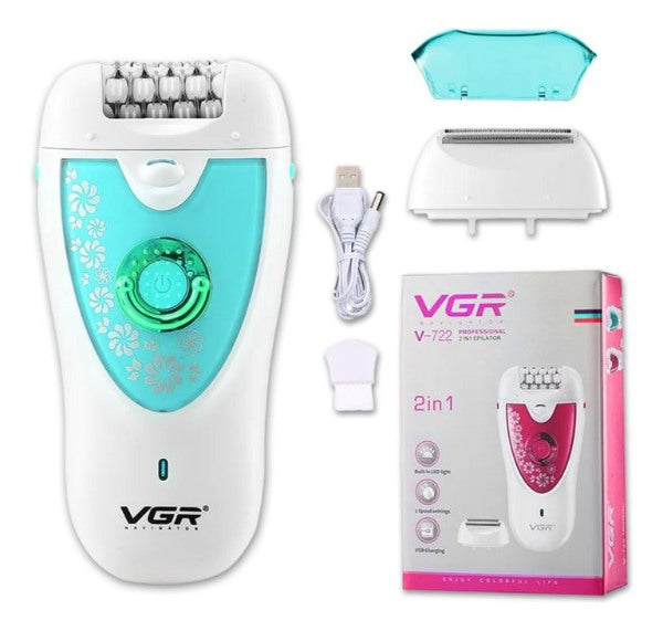 Depiladora afeitadora Eléctrica Mujer V