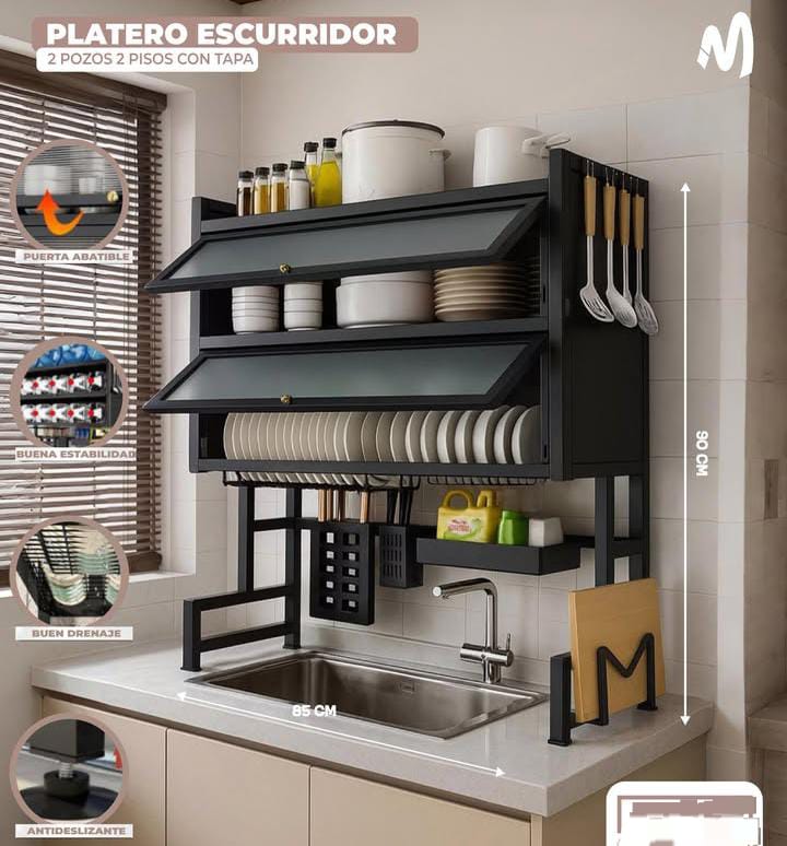 ESCURRIDOR DE GABINETE DOBLE