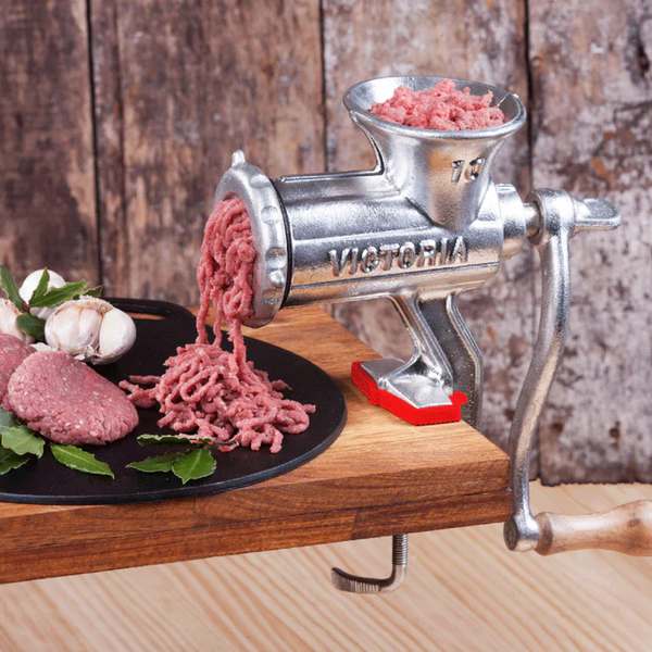 Molino De Carne Victoria Manual De Hierro Fundido De #10