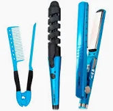 KIT NANO TITANIUM - PLANCHA + RIZADORA