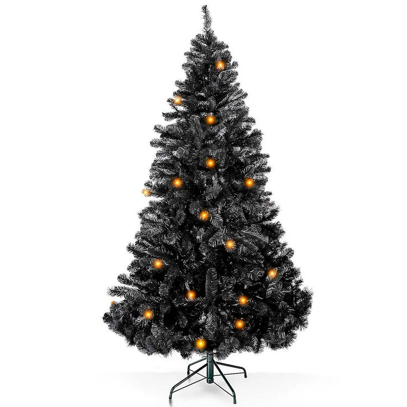 Árbol de Navidad Negro 210 cm X130 cm 781 Ramas Sterling B20