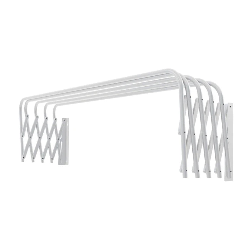 Tendedero de Pared Plegable en Acero Extensible 60x94 cm