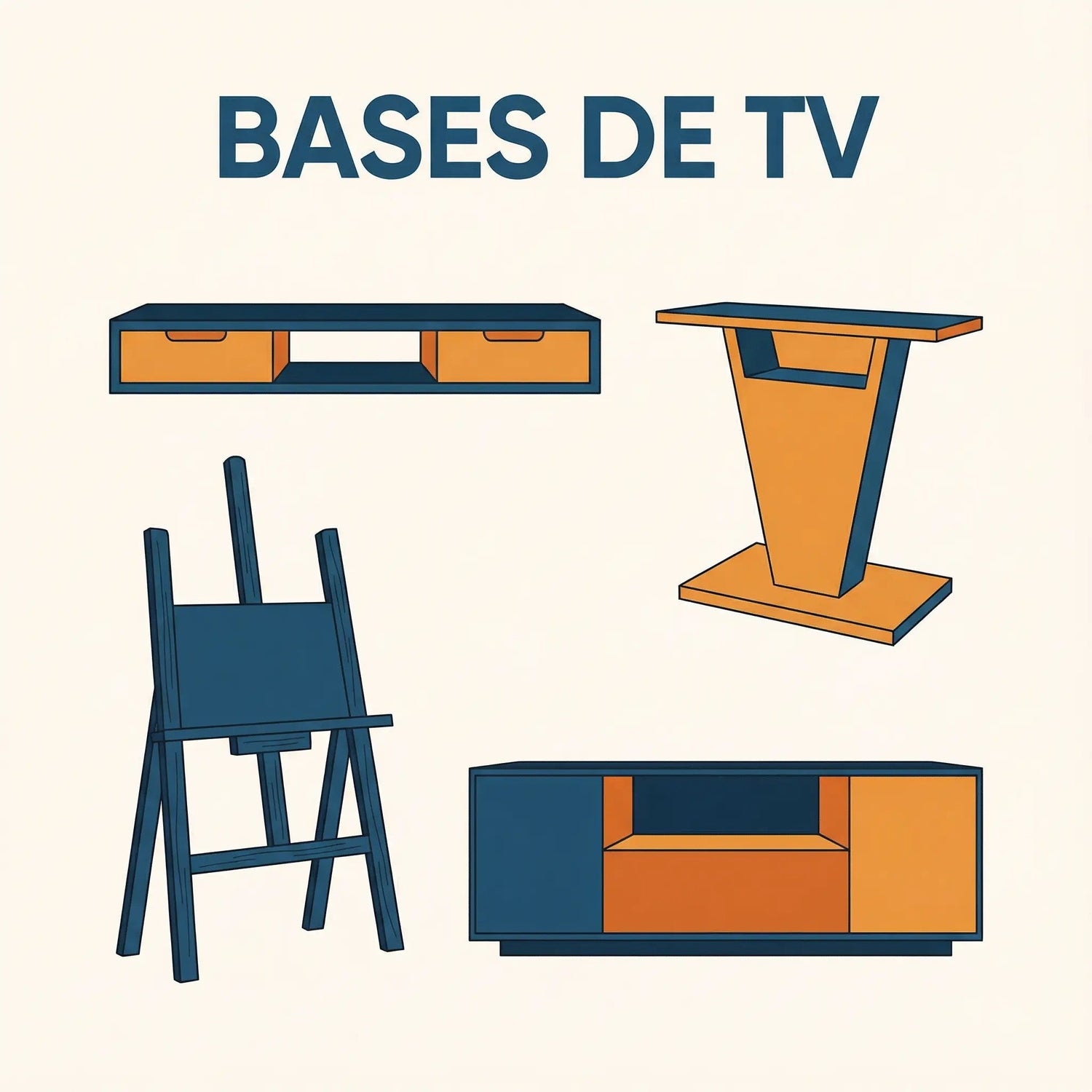 Bases de televisores