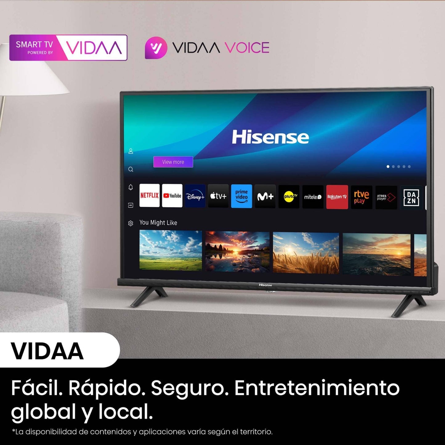 Televisor Hisense FHD A4N 40”