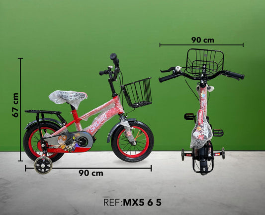BICICLETA RIN 12 ROJA MX5 6 5