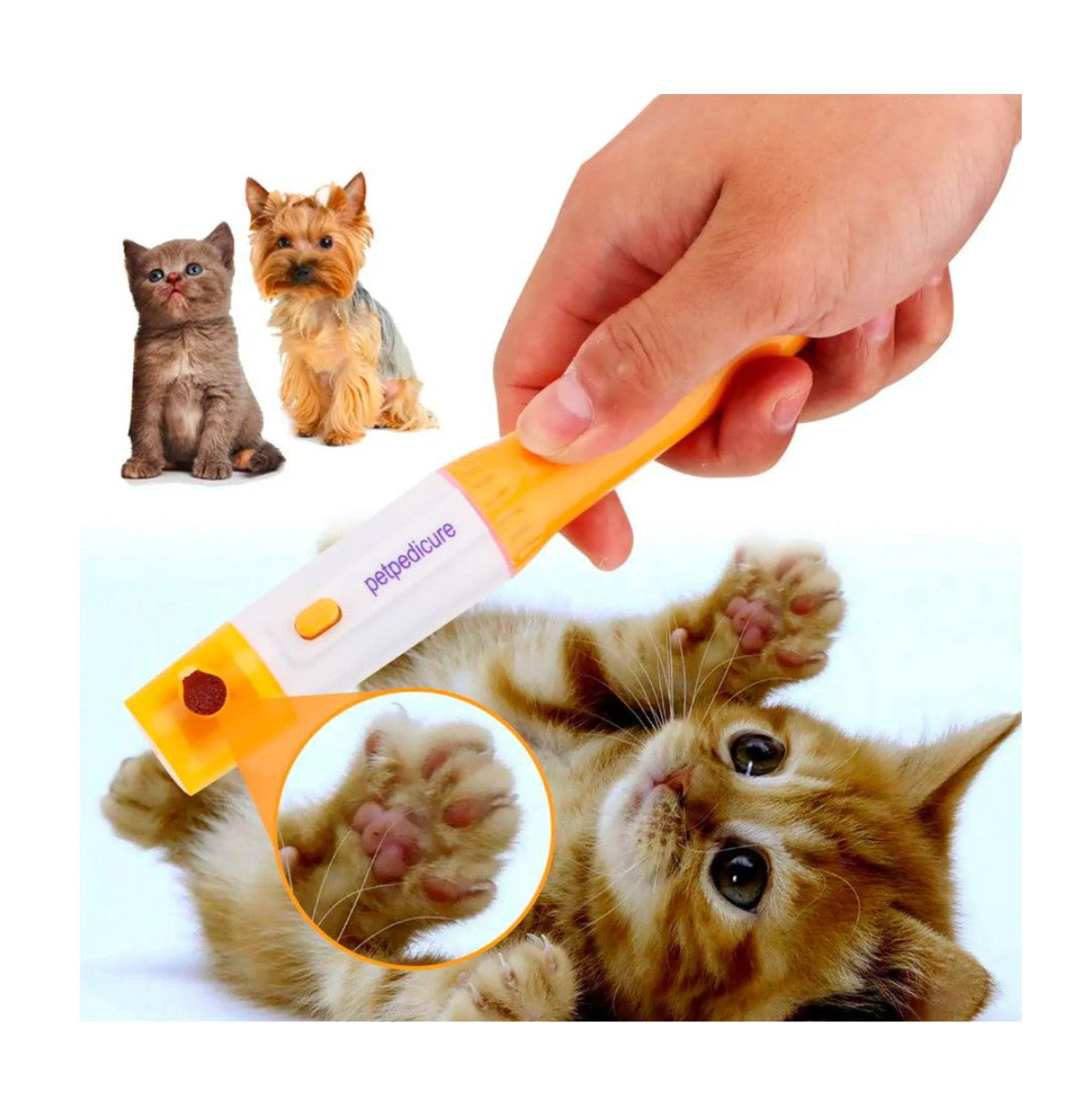 Lima Para Uñas Eléctrico para Mascotas