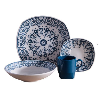 Vajilla Corona Triana 4 puestos 16 piezas