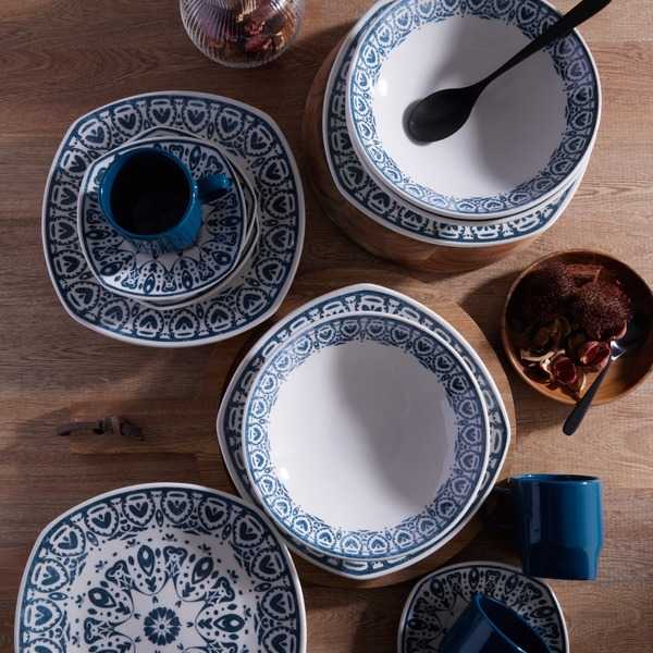 Vajilla Corona Triana 4 puestos 16 piezas