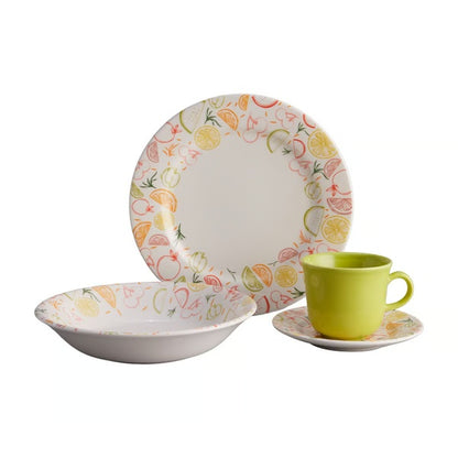 Vajilla Corona Néctar 4 Puestos 16 Piezas