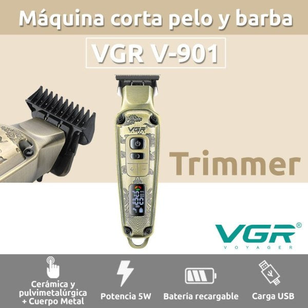 Máquina Patillera Trimmer VGR V-901