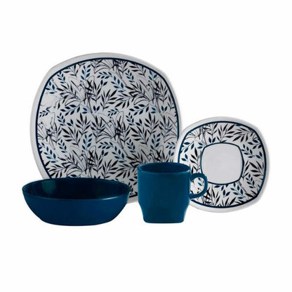 Vajilla Corona Azucena 4 Puestos 16 Piezas