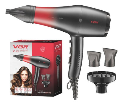 Secador Profesional 1500w Innovo VGR V-