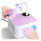 Lampara de uñas con lámpara press on