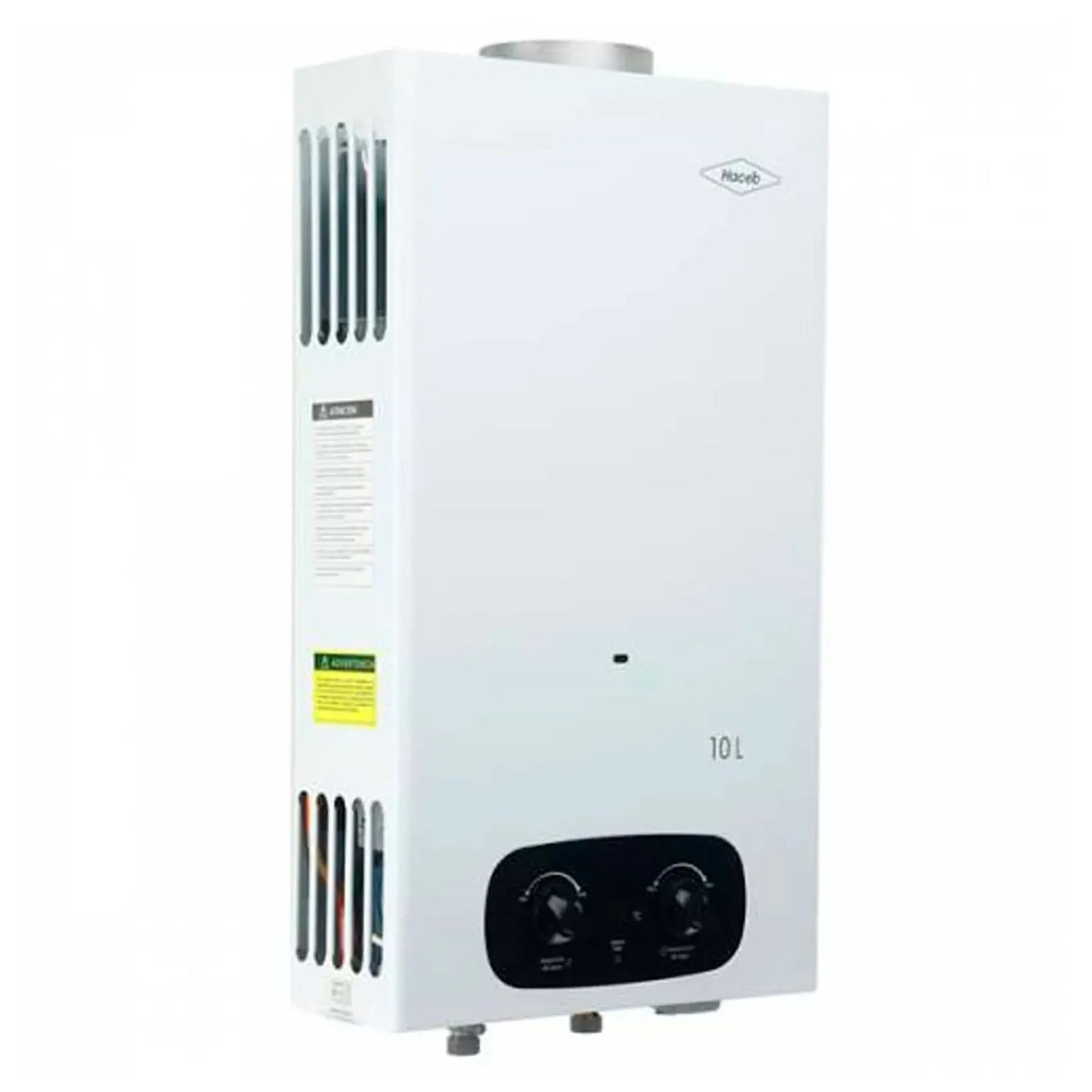 Calentador Paso Bambú 10Lt Tn Gn Disp Bl