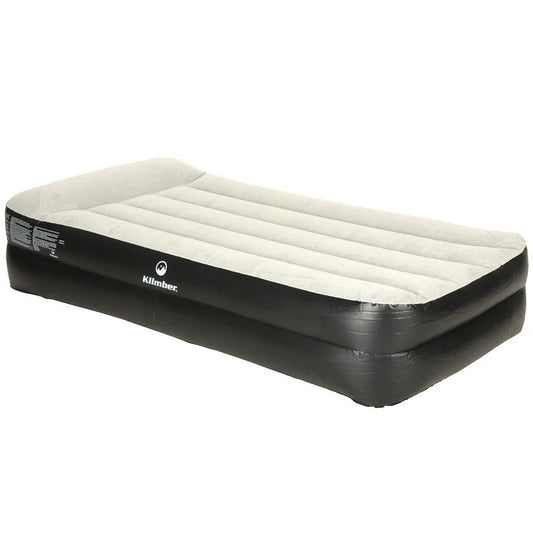 Colchón Inflar Eléctrico Sencillo 191x97x46cm Beige