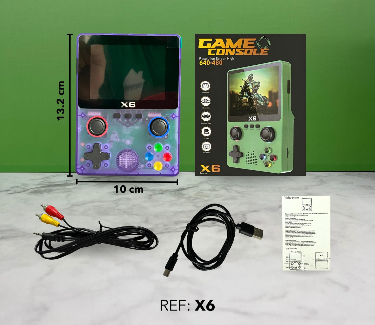 CONSOLA DE VIDEOJUEGOS X6