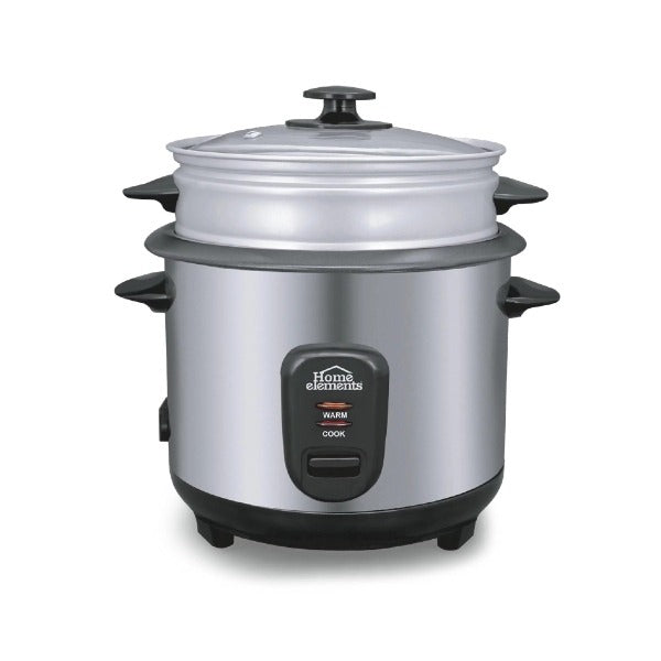 Olla Arrocera 1.8L con Vaporera – Acero Inoxidable