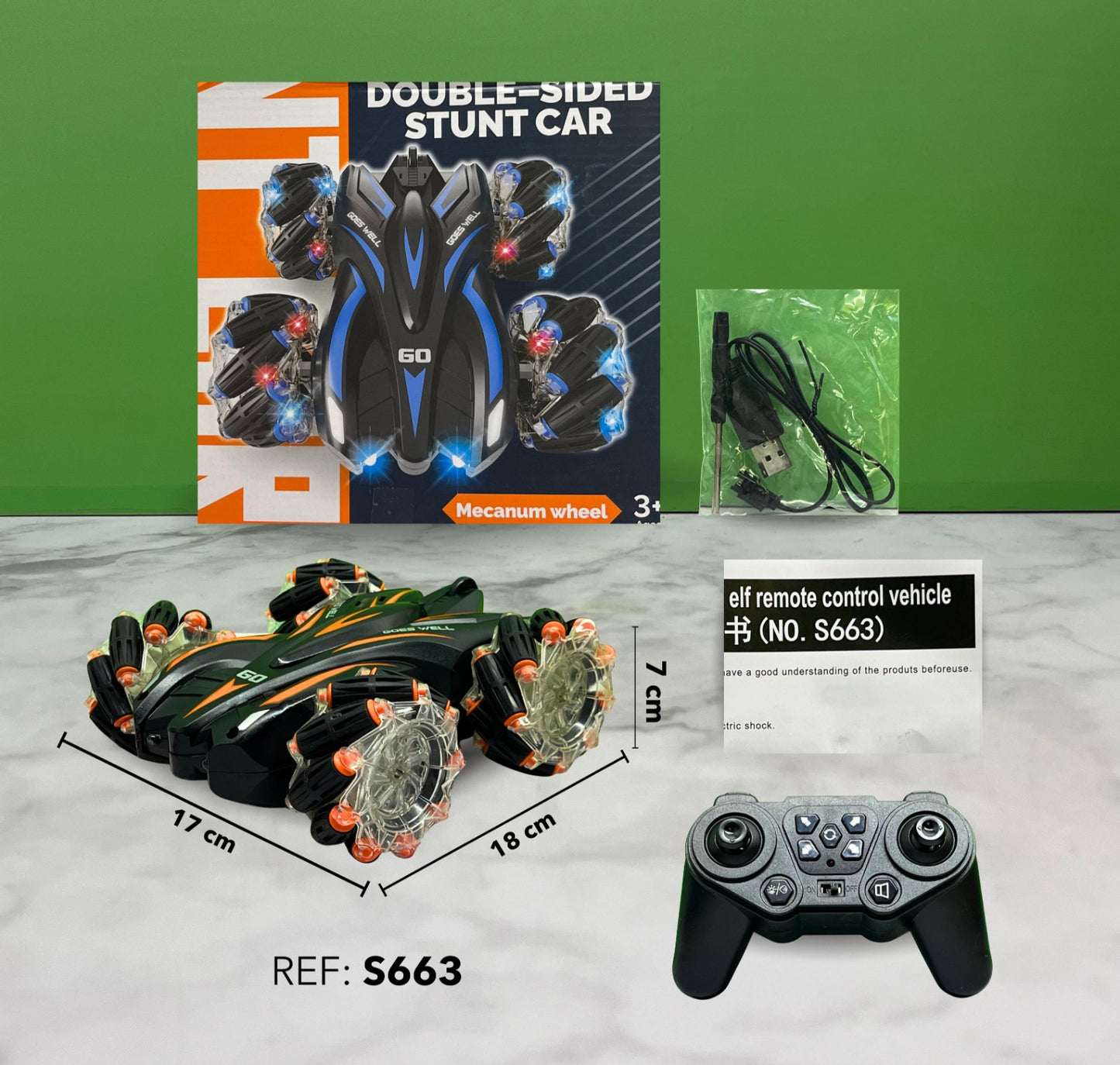 CARRO LOCO STUNT CAR S663