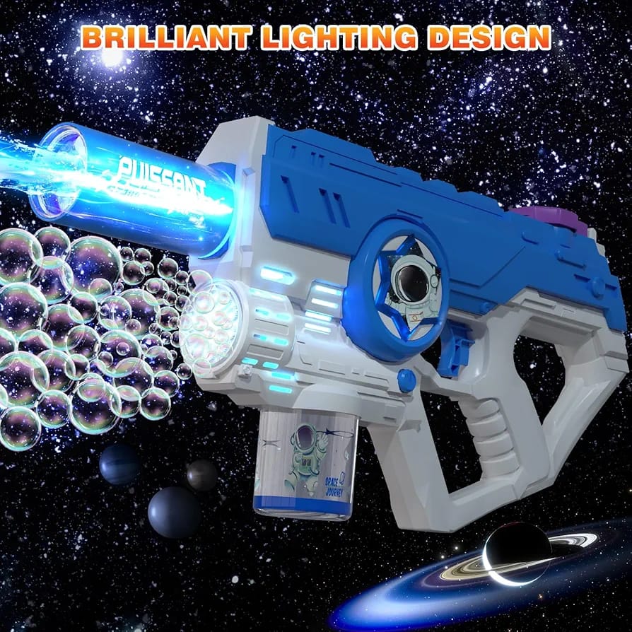 PISTOLA DE AGUA Y BURBUJERO 🫧