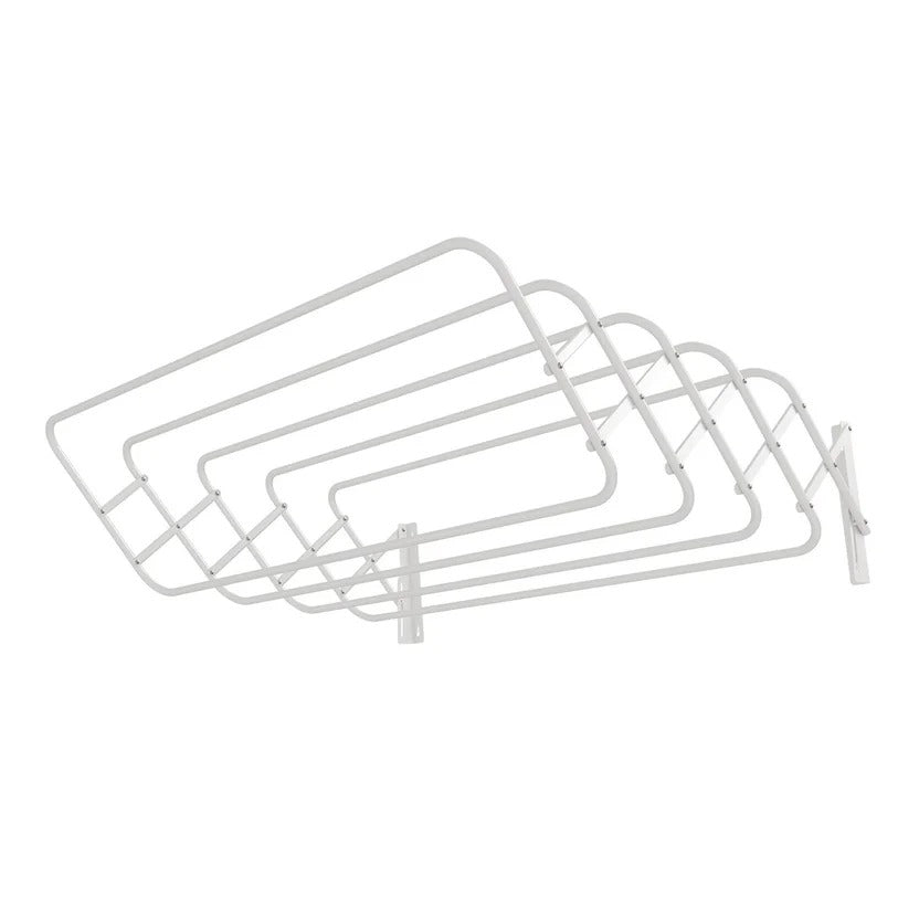 Tendedero Pared Extensible 100x94cm 25kls 9t Blanco
