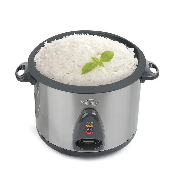 Olla Arrocera 1.8L con Vaporera – Acero Inoxidable