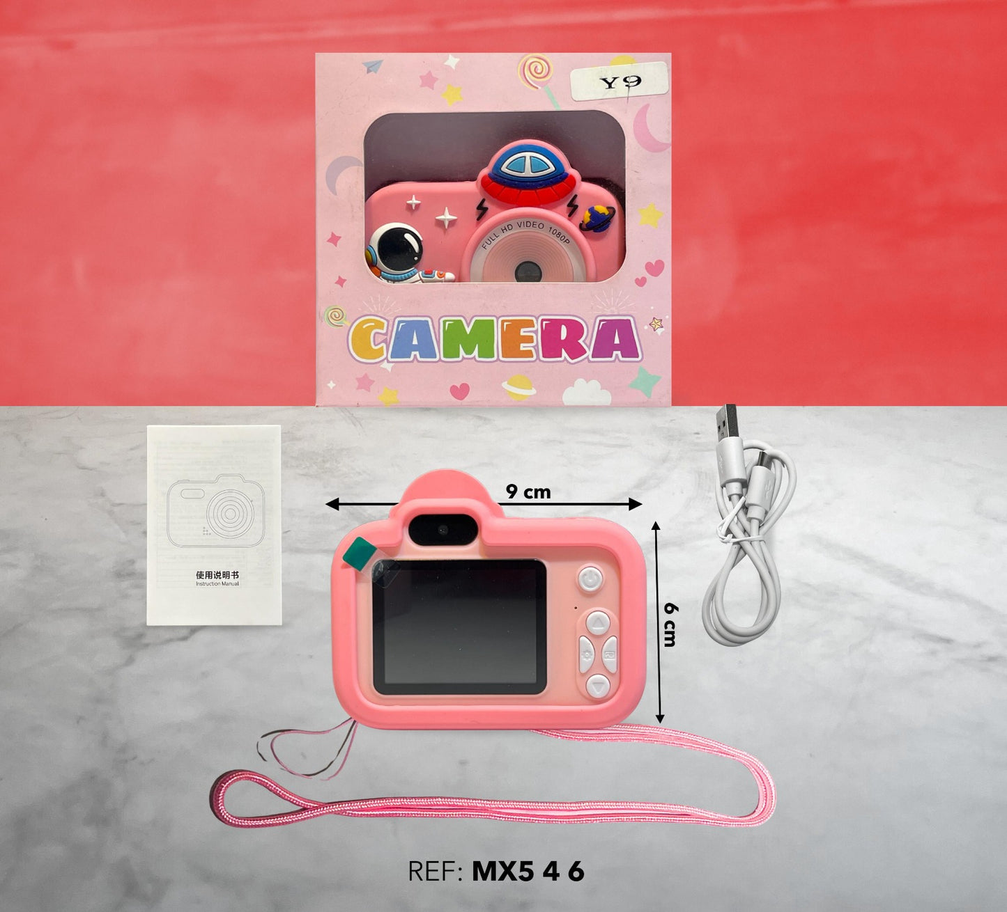 CÁMARA DIGITAL INFANTIL DE ASTRONAUTA MX5 4 6