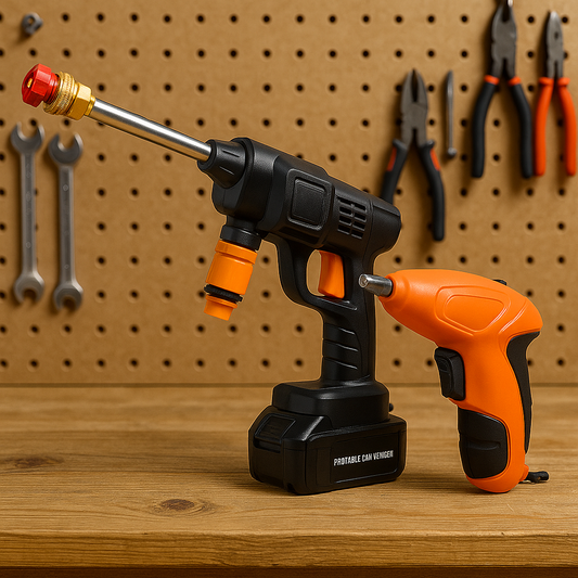 Hidrolavadora + Destornillador Electrico