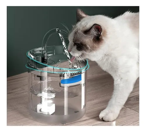 FUENTE DE AGUA PARA GATO REDONDA
