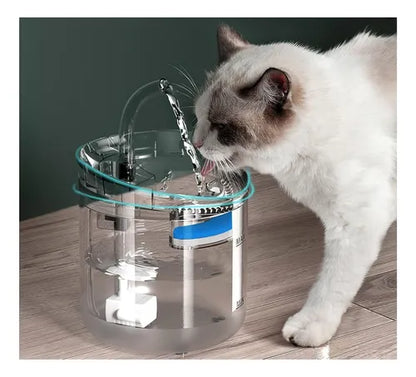 FUENTE DE AGUA PARA GATO REDONDA