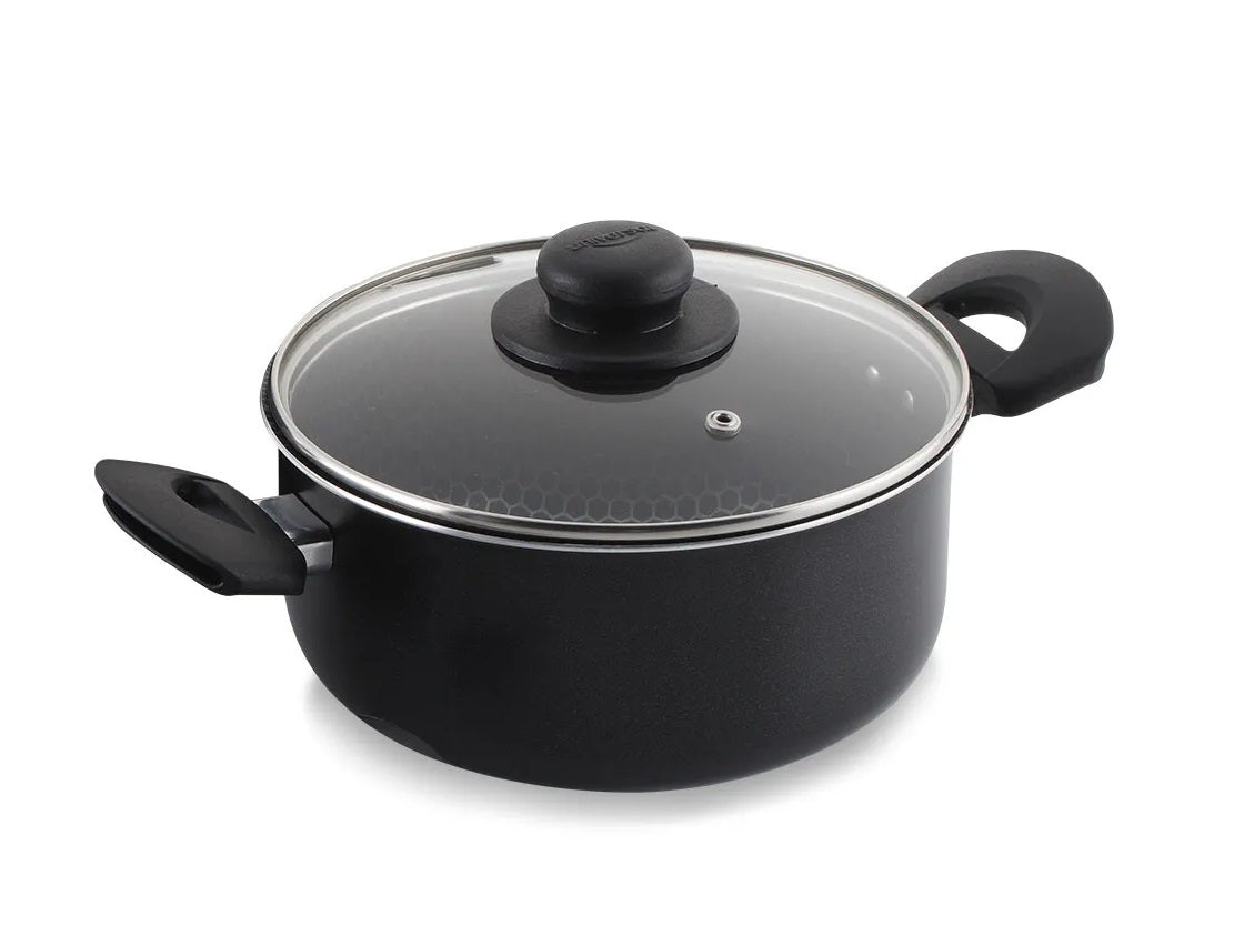 Olla 20 Cm Con tapa de vidrio