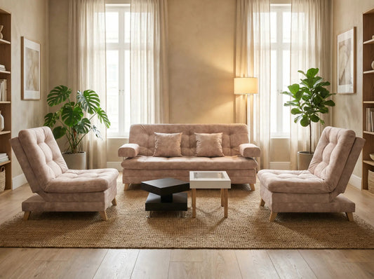 Salas disponibles en variedad de colores