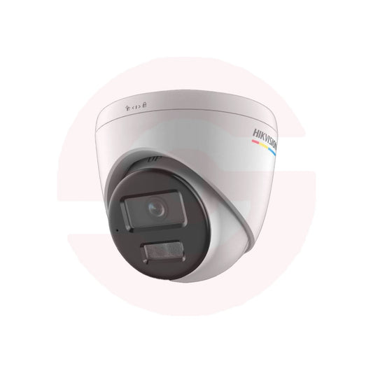 CÁMARA DOMO 2 MP COLORVU SMART HYBRID LIGHT / LENTE FIJO 2.8/4 MM / IR‑BLANCO 30 M / DETECCIÓN HUM‑VEH / H.265+ / MICRÓFONO / SD 512 GB / IP67