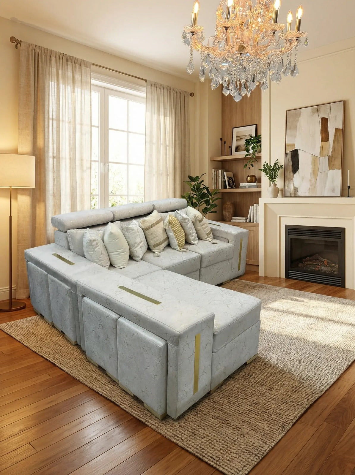 Sala en promoción especial, perfecta para renovar tu hogar.