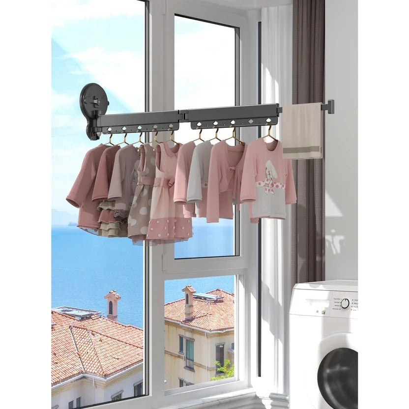 Tendedero Pared Brazo Extensible Muro 114 cm