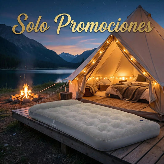 Colchón Inflable Twin Con Bomba De Pie 28 X 99 X 188 Cm