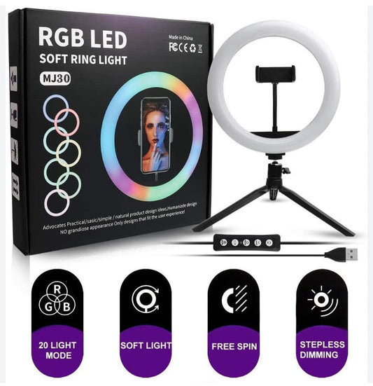 ARO DE LUZ DE 12 PULGADAS