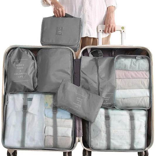 Organizadores de Equipaje X8 Bolsas Para Viaje