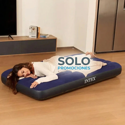 Colchón Inflable INTEX Estándar: 99 cm x 191 cm x 25