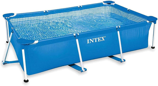 Piscina INTEX Estructura Metálica Rectangular