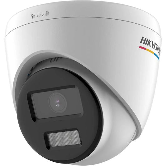 CAMARA IP 2MP COLORVU MD 2.0 TURRET H2.65+ IP67 WDR 2.8MM LUZ BLANCA 30M METAL Y PLASTICO HIKVISION
