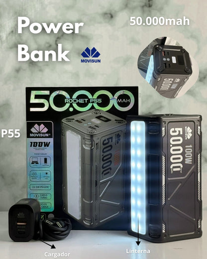 POWER BANK 50.000mAh