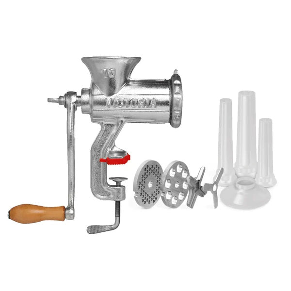 Molino De Carne Victoria Manual De Hierro Fundido De #10