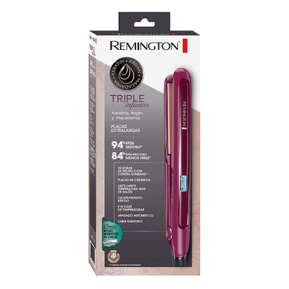 Plancha Remington Triple Infusion