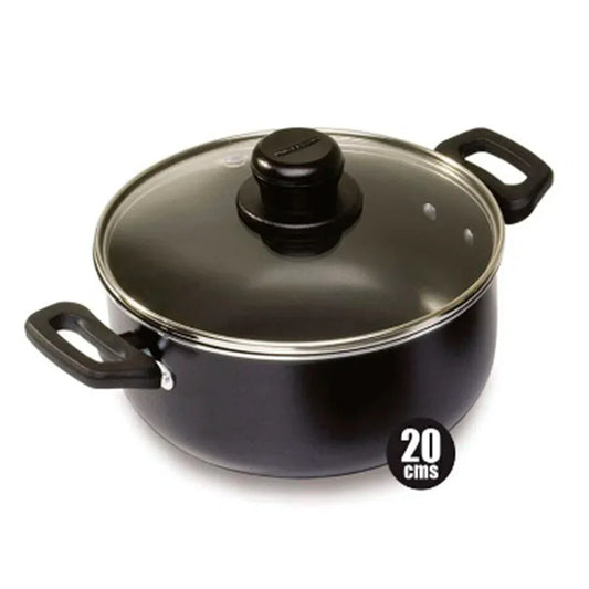 Olla 20 Cm Con tapa de vidrio