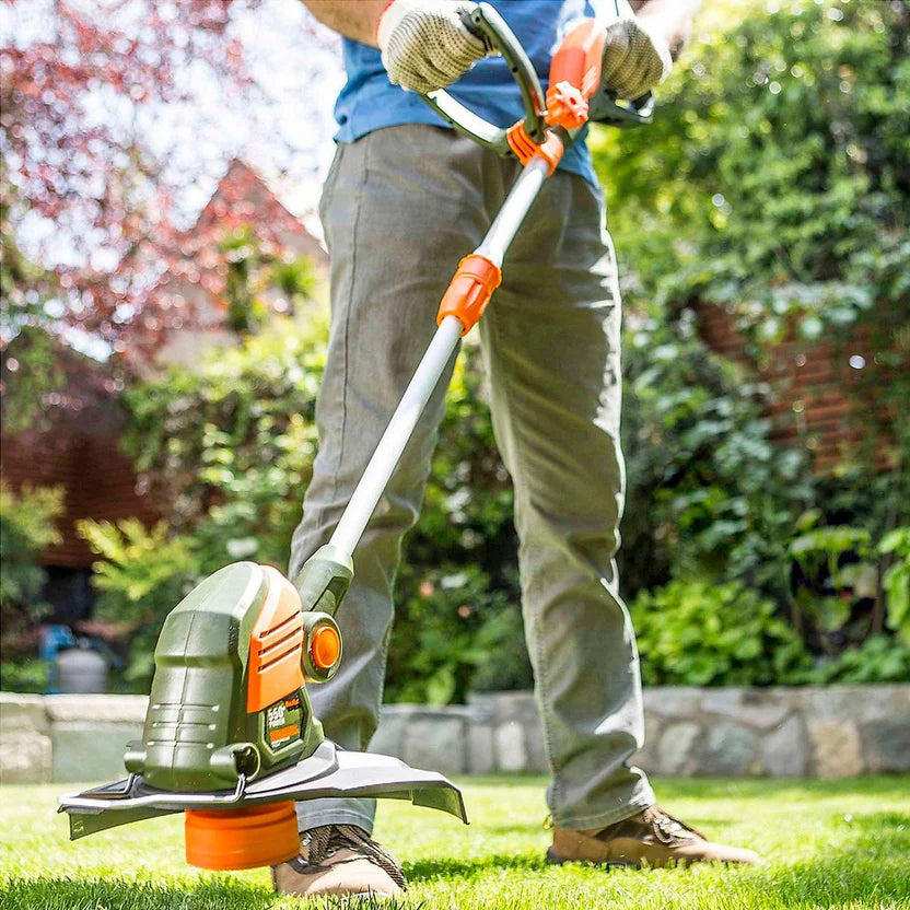 Guadaña Eléctrica Yt5238-1 De 550w Ancho De Corte 32 Cm