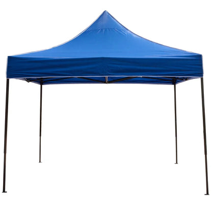 Toldo Plegable Polietileno Azul 300 x 300 cm