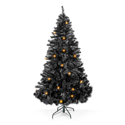 Árbol de Navidad Negro 210 cm X130 cm 781 Ramas Sterling B20