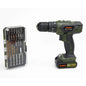 Kit Taladro Percutor 3/8-pulg 12V 1.3Ah I-L + 29 Accesorios Bauker