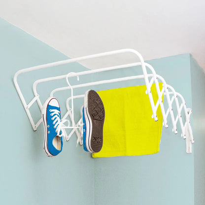 Tendedero de Pared Plegable en Acero Extensible 60x94 cm