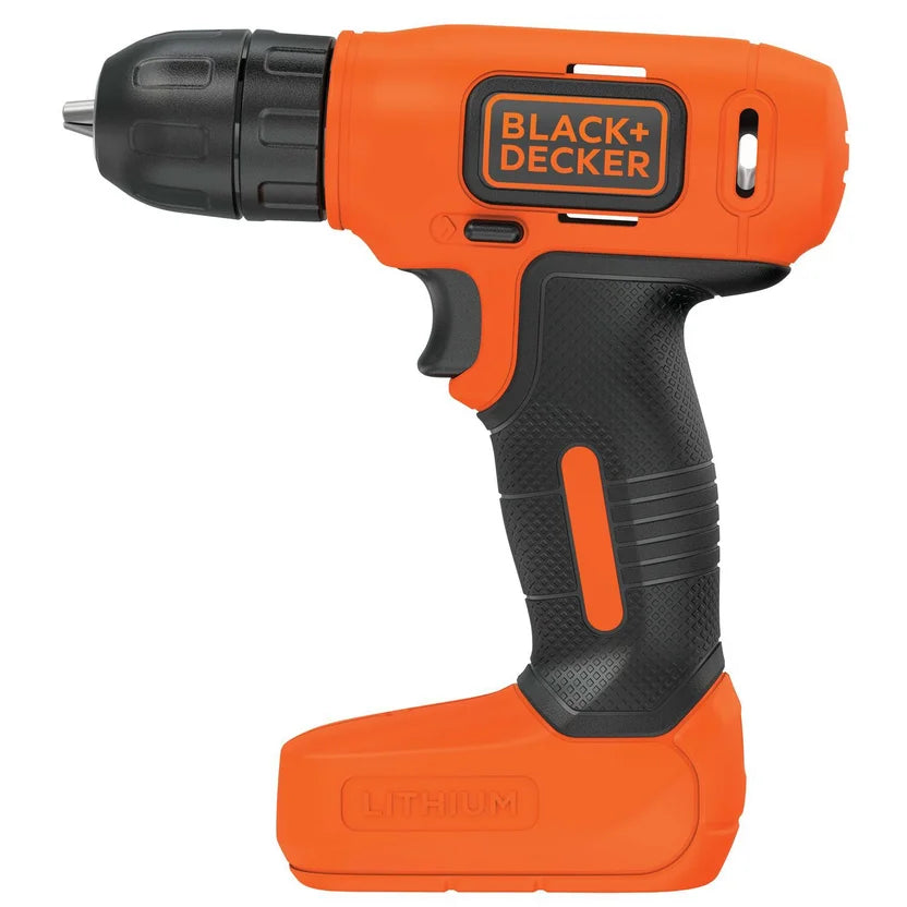Taladro Rotación 3/8-pulg 8V I-L Black+Decker